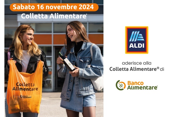 Torna la Colletta Alimentare da ALDI