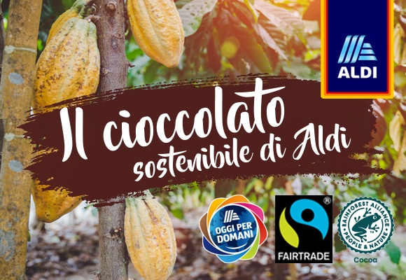 CIOCCOLATO ALDI PER UNA PASQUA SOSTENIBILE