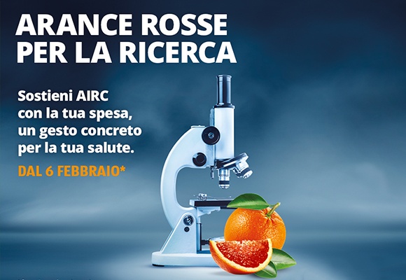 ARANCE ROSSE PER LA RICERCA: ALDI RINNOVA IL SUO IMPEGNO CON AIRC
