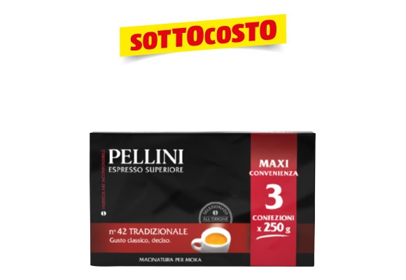PELLINI Caffè tradizionale moka n.42