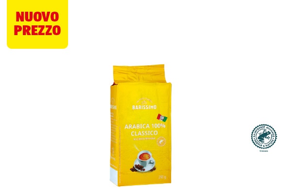 BARISSIMO Caffè 100% Arabica classico