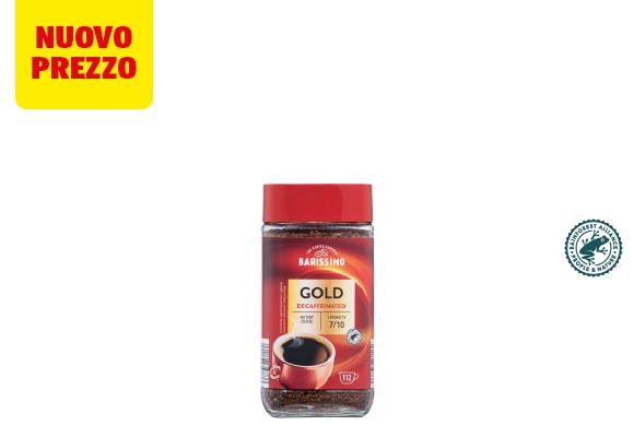 BARISSIMO Caffè solubile decaffeinato