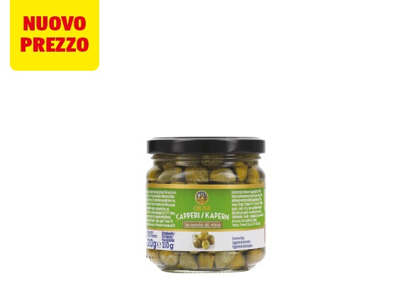 CUCINA Capperi in aceto di vino