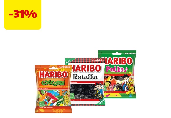 HARIBO Caramelle gommose