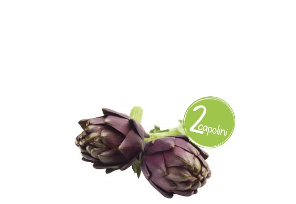 Carciofo violetto al mazzo (2 capolini)