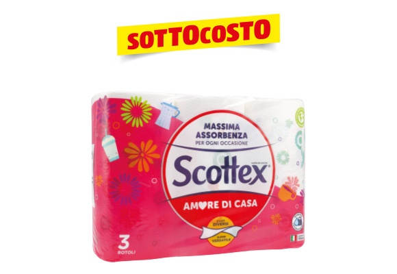 SCOTTEX Carta cucina "Amore di casa"