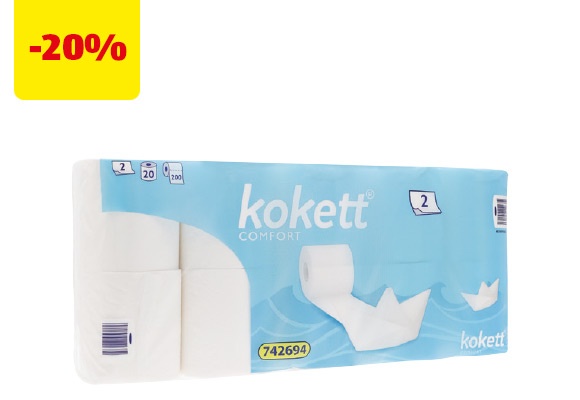 KOKETT Carta igienica 2 veli