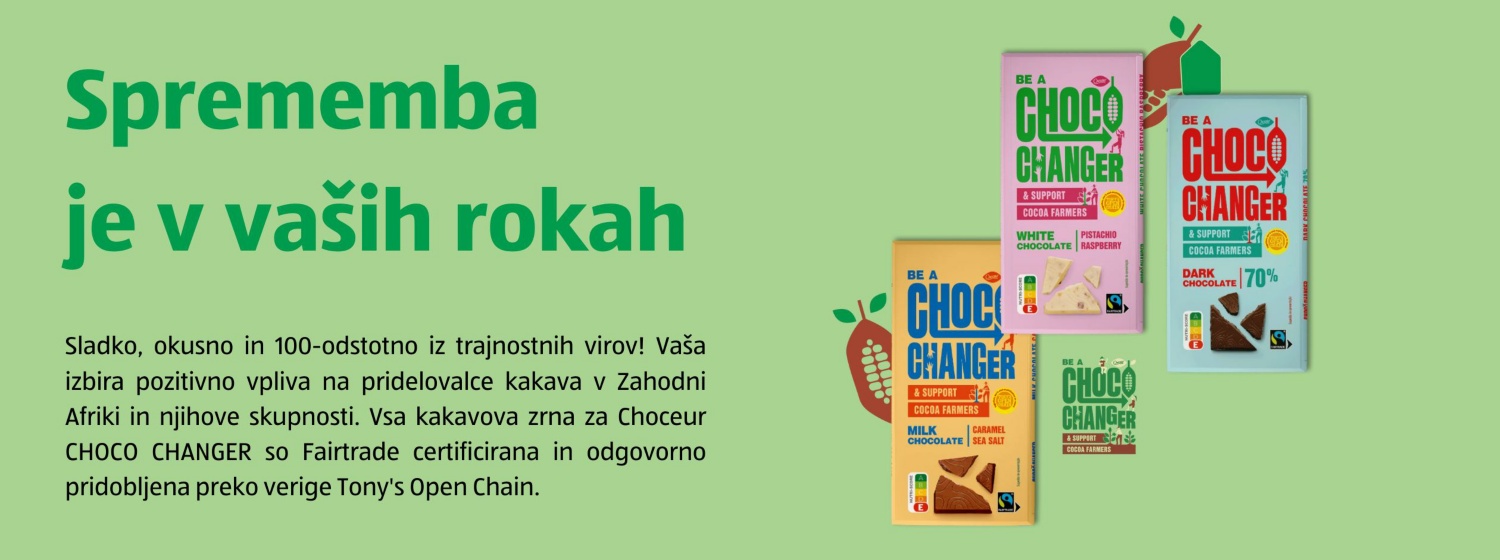 Podrobnje o čokoladi Choco Changer
