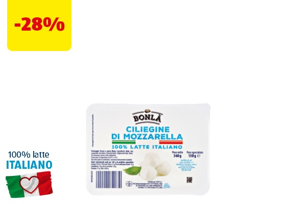 BONLÀ Ciliegine di mozzarella