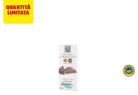 ANTICA DOLCERIA RIZZA Cioccolato di Modica con soffi di sale