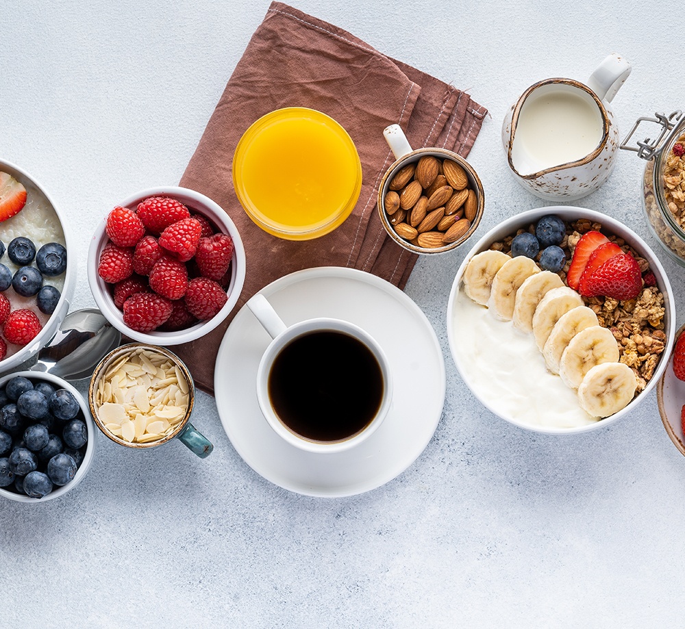 GLi ingredienti per una miglior colazione
