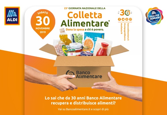 ALDI per la Colletta Alimentare