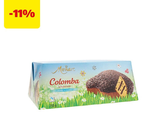 MONARC Colomba con ripeno al cioccolato