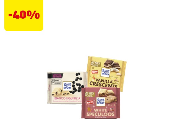 RITTER SPORT Colorful variety