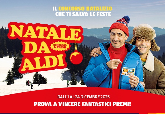 È arrivato il concorso “Natale da ALDI”!