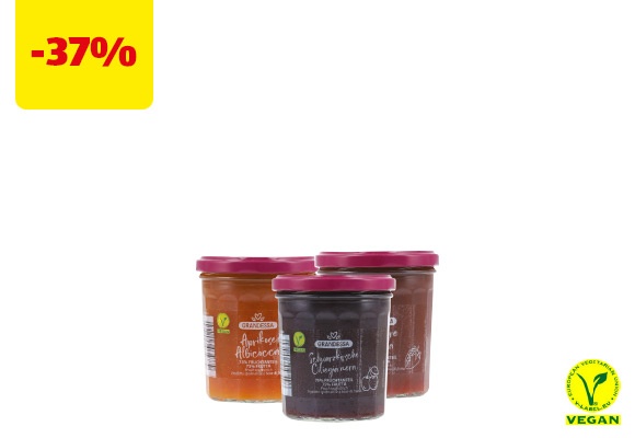 GRANDESSA Confetture di frutta 75%