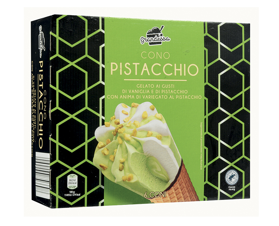 Coni al pistacchio Grandessa