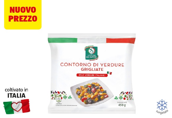 I COLORI DEL SAPORE Contorno di verdure grigliate