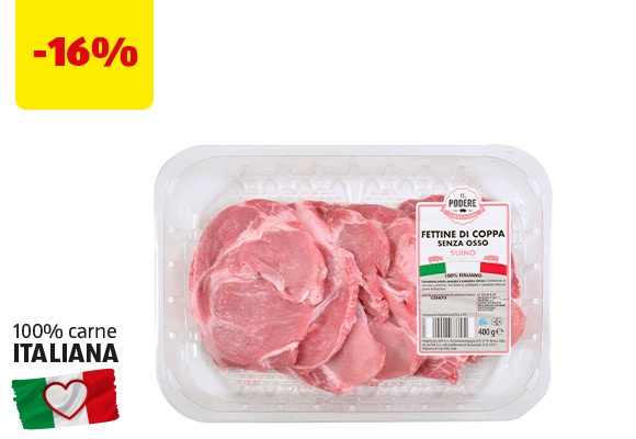 IL PODERE Coppa di suino a fette