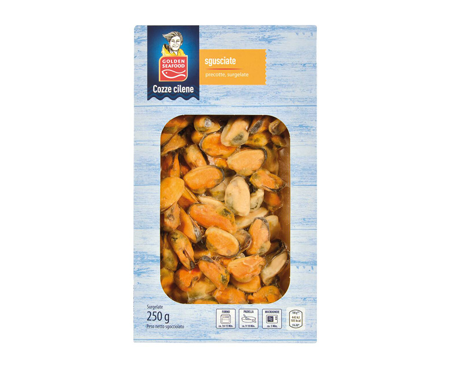 Cozze cilene sgusciate 250 g