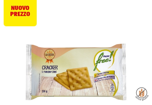 ENJOY FREE! Cracker senza glutine
