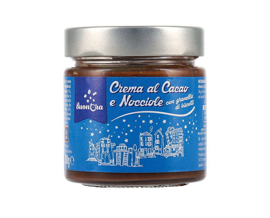 Crema con granella di biscotti 200 g