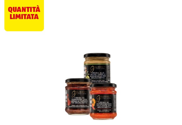 GOURMET Crema per bruschette