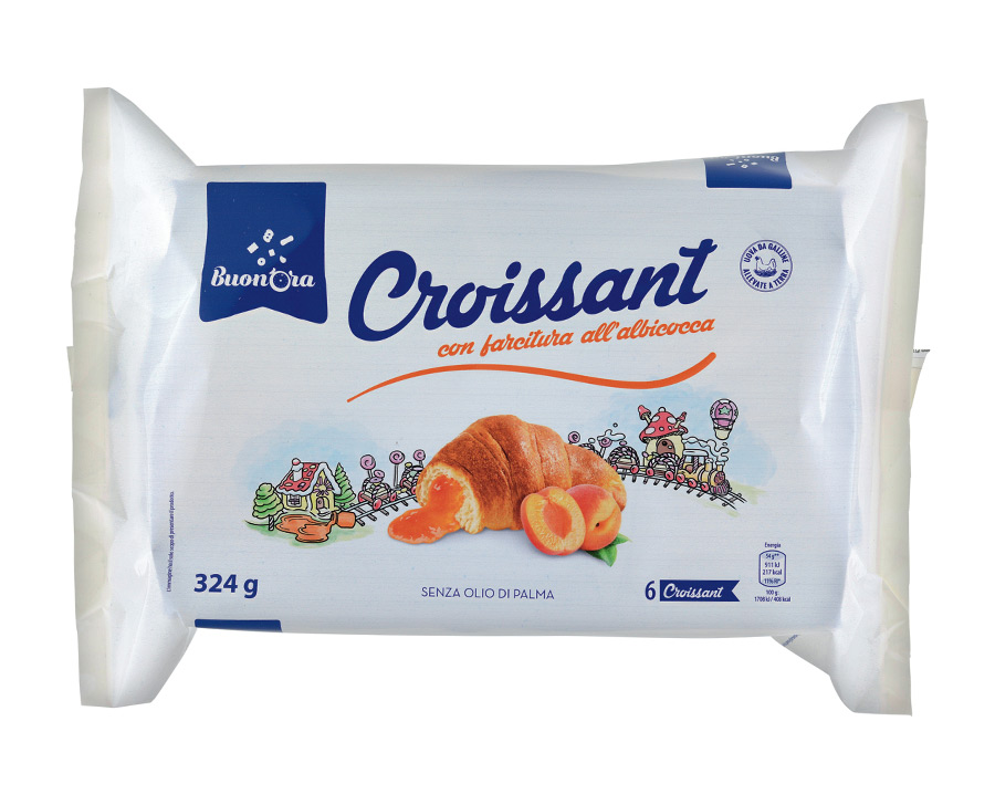 Croissant albicocca 324 g