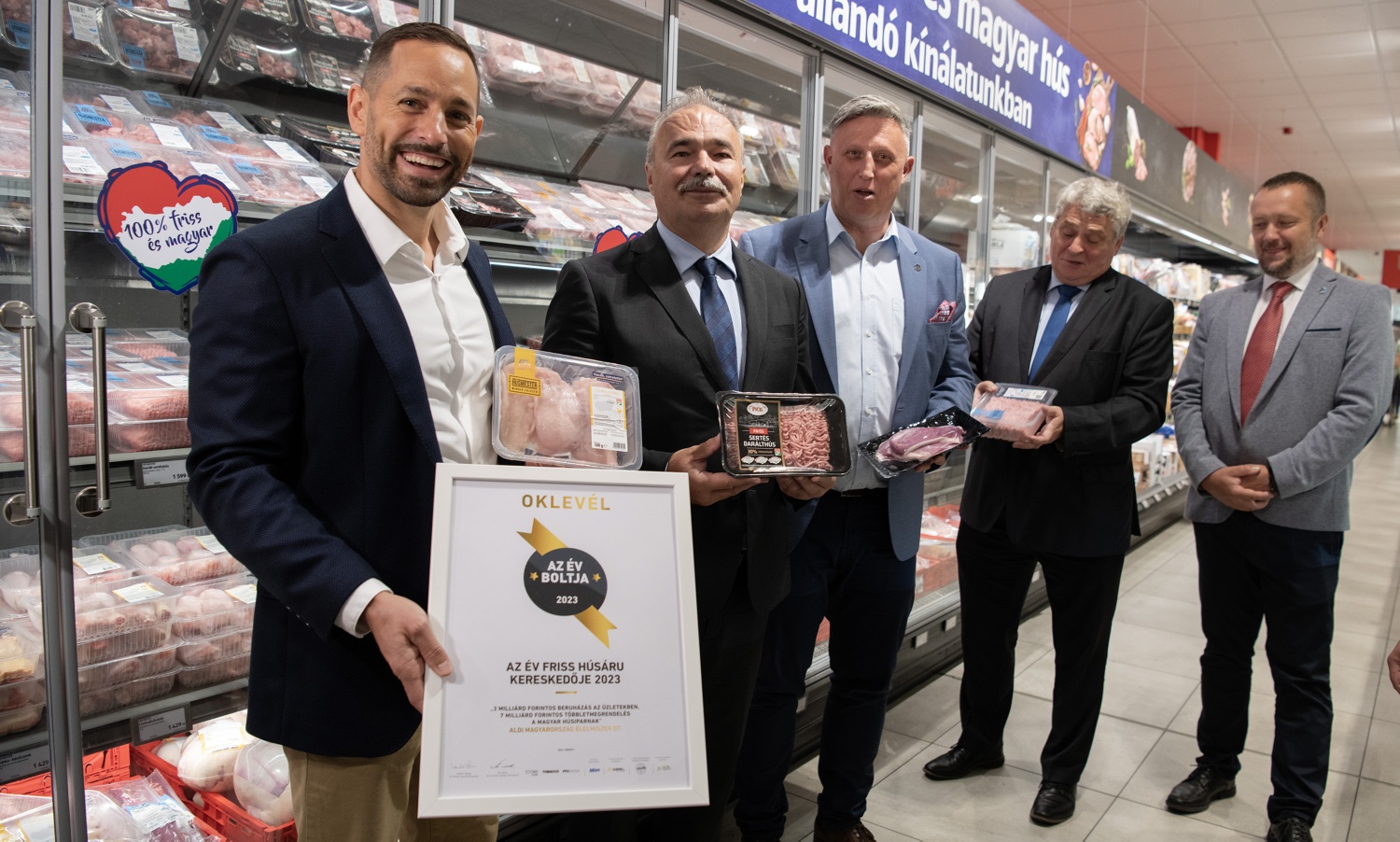 Hazai forrásból érkező termékek az ALDI-ban