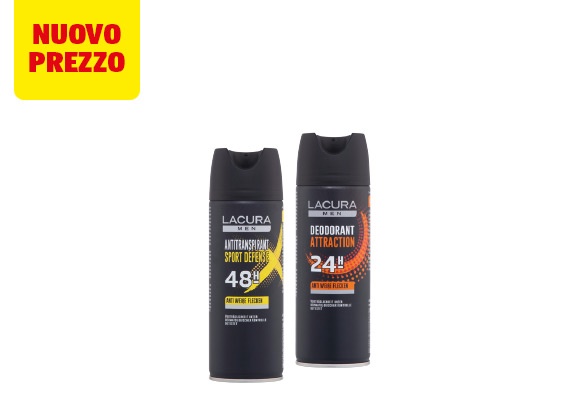 LACURA Deodorante spray uomo
