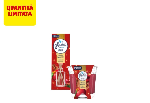 GLADE Diffusore a bastoncini/candela profumata
