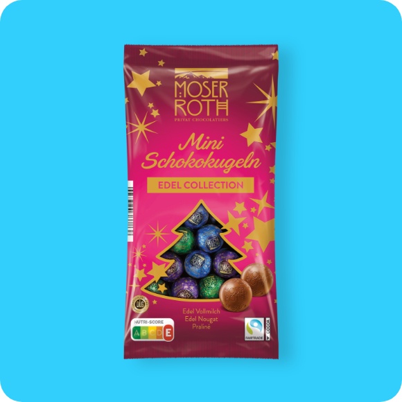 Feine Schokoladen-Kugeln oder Mini-Schokokugeln