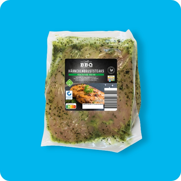 Marinierte Hähnchensteaks