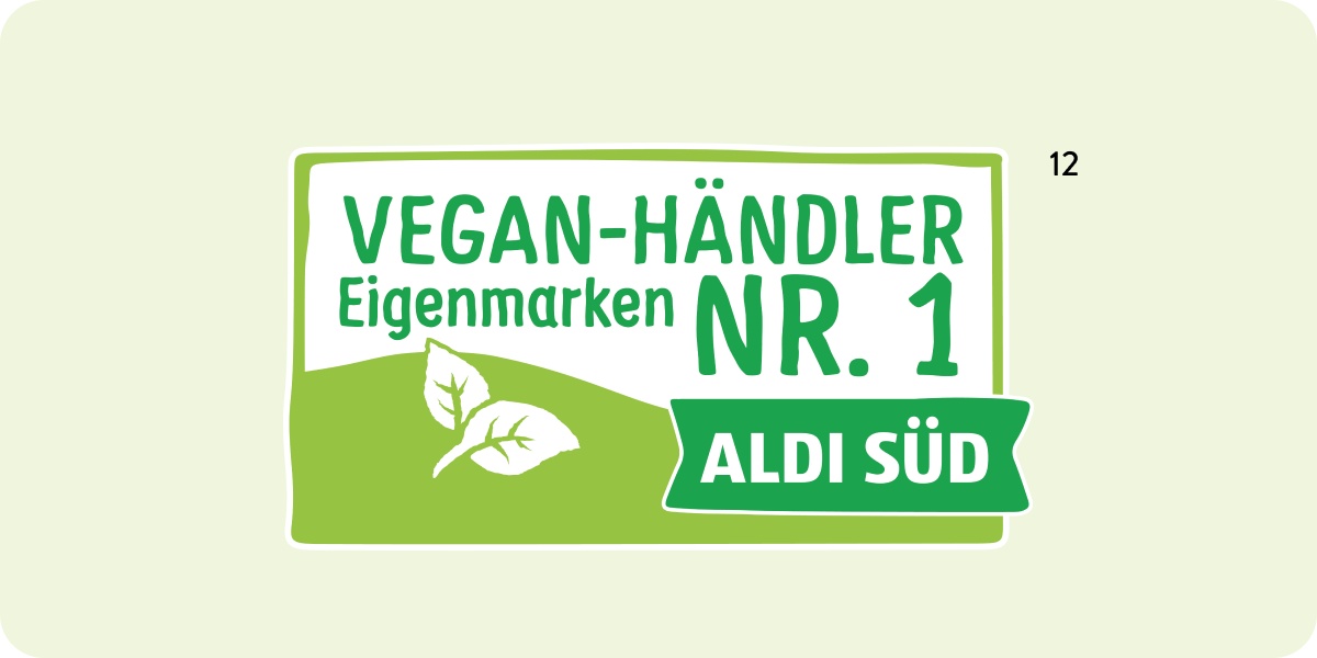 Logo des NielsenIQ Homescan Vegan-Händler Nr. 1.
