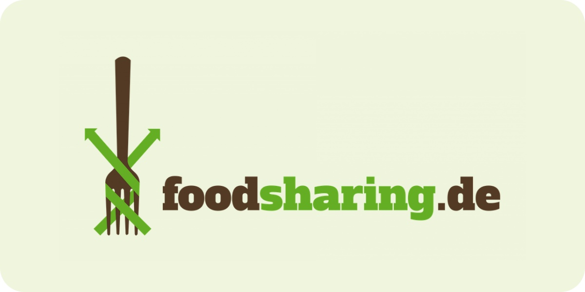Logo der deutschen Webseite foodsharing.de.
