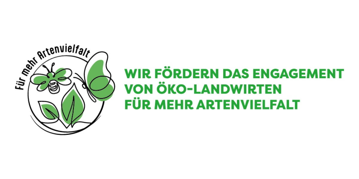 Logo des Förderprogramms Für mehr Artenvielfalt