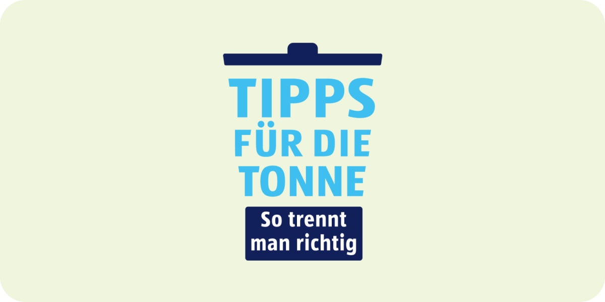 Logo der Tipps für die Tonne.