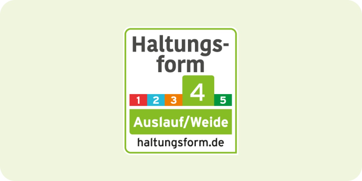 Label der Haltungsfrom 4