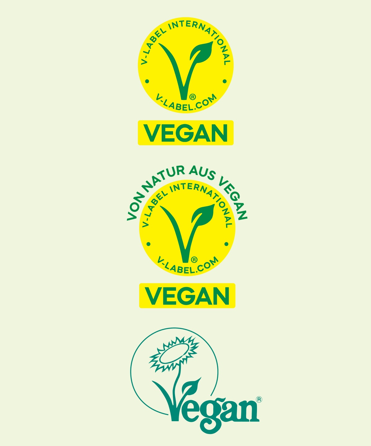 Vegane Kennzeichung bei ALDI SÜD.