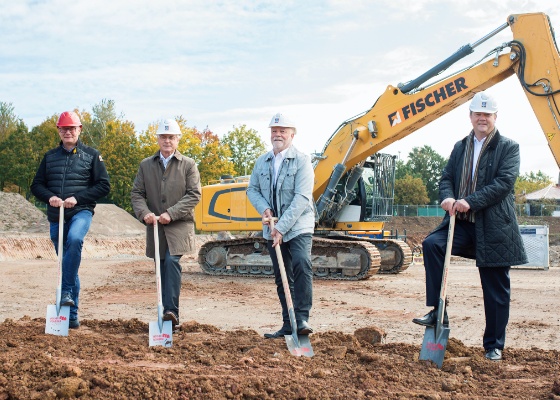 ALDI SÜD feiert Spatenstich in Waldbronn bei Karlsruhe
