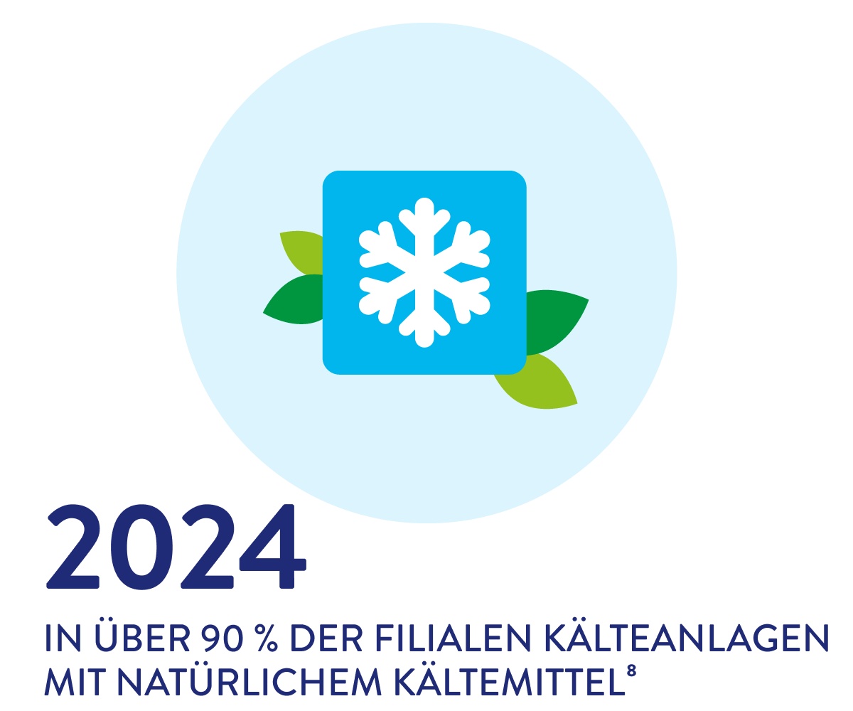 2023 Kälteanlagen in Filialen mit natürlichem Kältemittel