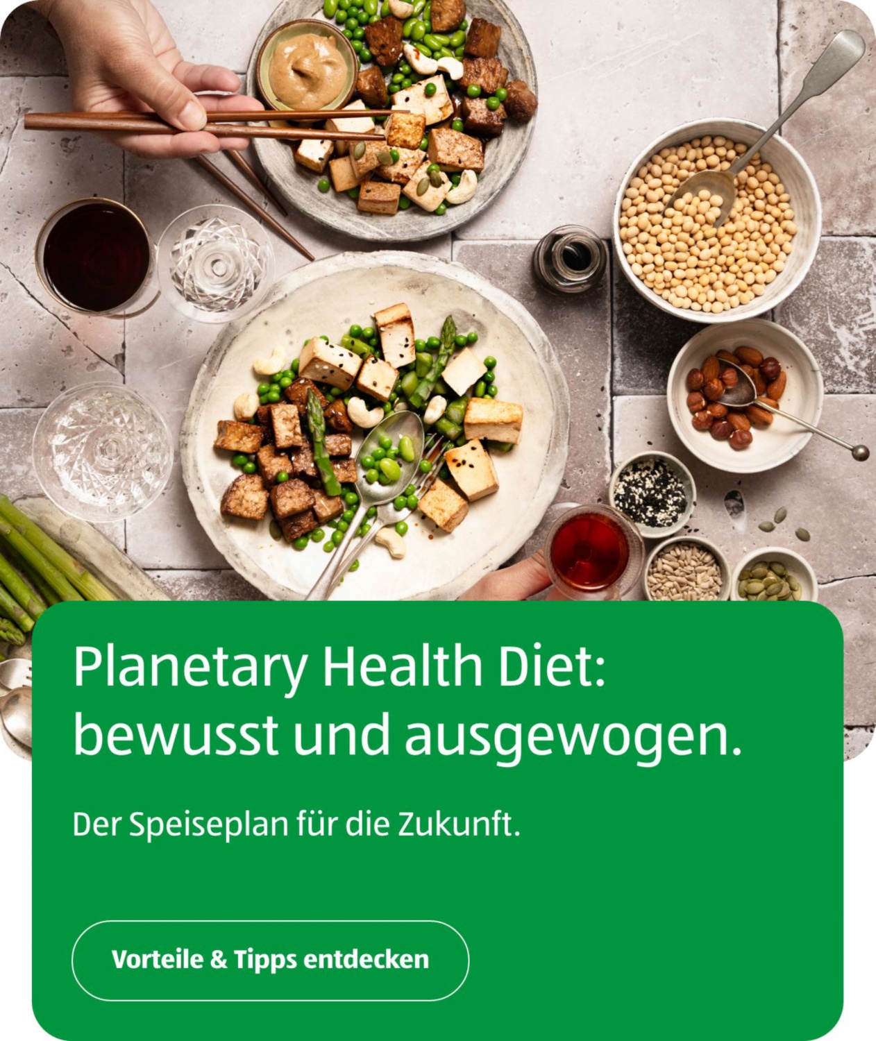 Bewusste Ernährung für Mensch und Planet