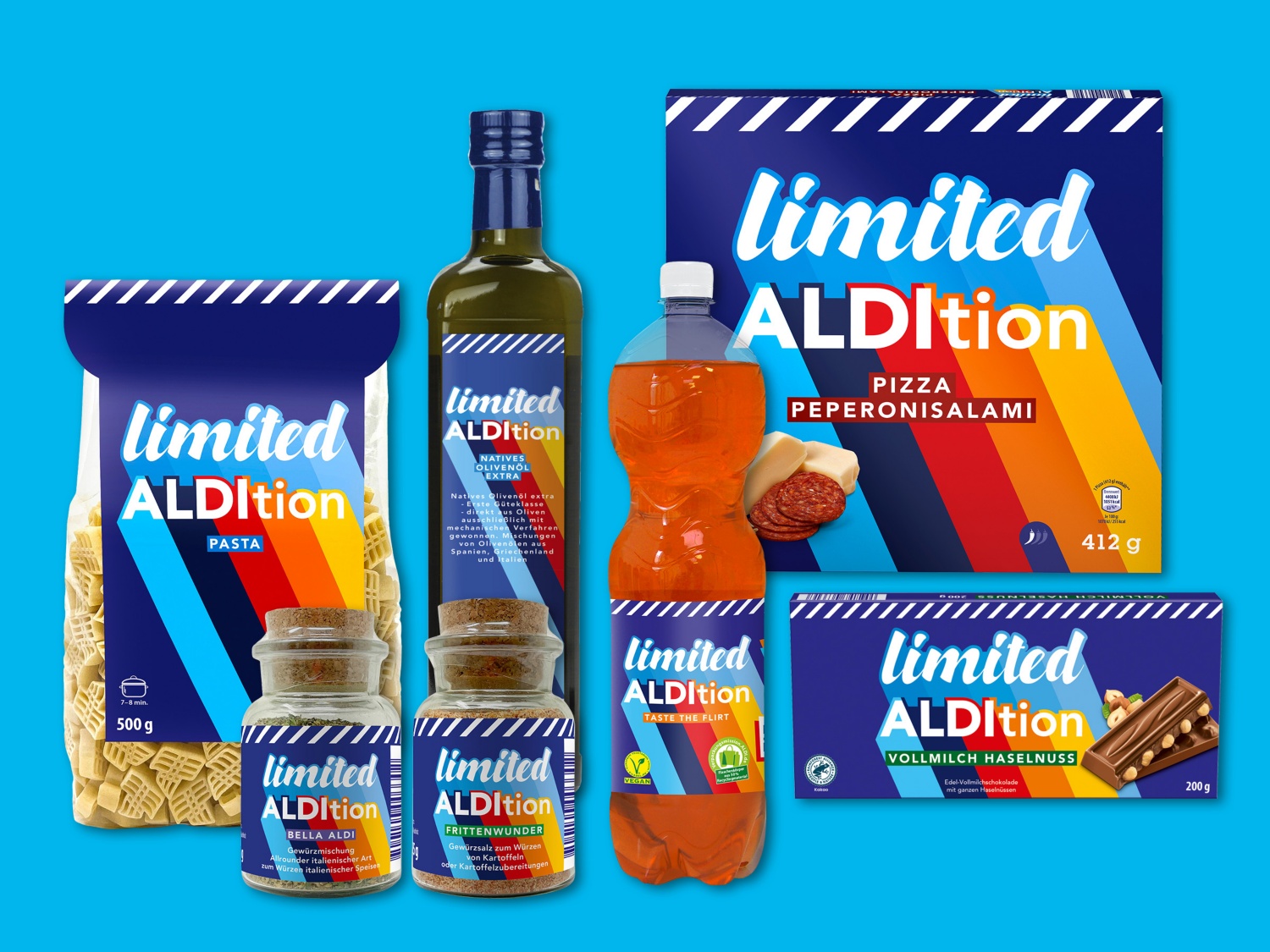 ALDI SÜD präsentiert neue Food-Linie „limited ALDItion“