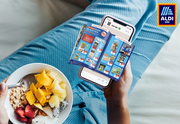 Clever sparen beim Einkauf: ALDI SÜD Prospekt ab sofort via WhatsApp abrufbar 
