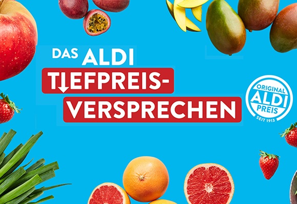 Bis zu 37 Prozent Obst und Gemüse zum Tiefpreis bei ALDI SÜD
