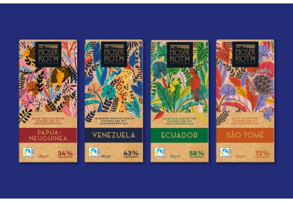  Nachhaltiges Einkaufen leistbar machen − mit den Moser Roth Ursprungstafeln von ALDI SÜD