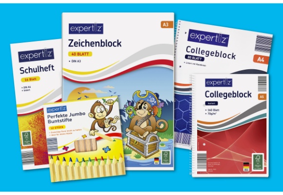 Besonders günstig ausgestattet ins neue Schuljahr – mit bewährten Schreibwaren von ALDI SÜD 