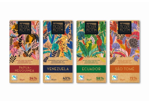  Nachhaltiges Einkaufen leistbar machen − mit den Moser Roth Ursprungstafeln von ALDI SÜD