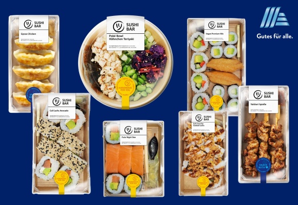 Sushi-Fans aufgepasst: ALDI SÜD startet mit „Sushi Bar“ ein neues, frisches Angebot