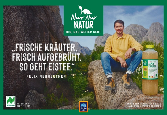 Felix Neureuther und ALDI SÜD: Gemeinsam für bewusste Ernährung und „NUR NUR NATUR“ 